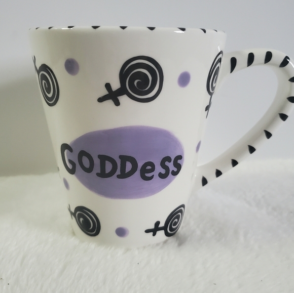 𝅺OUR Name Is Mud By Lorrie Veasey Goddess Coffee Mug 14 Oz. - Picture 2 of 10